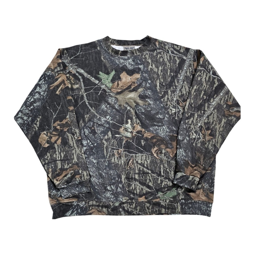 Vintage Jerzee Outdoor Mossy Oak Crewneck Sweatshirt